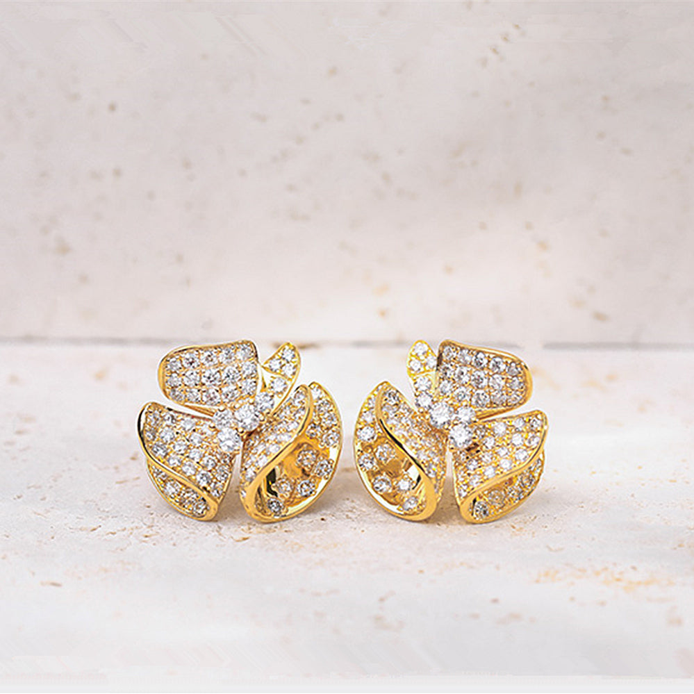 Buy Fashion Frill Fashion Frill Elegant Golden Earrings Peacock Designs  Cubic Zirconia & Pearl Gold Plated Earrings Jhumka Earrings For Girls Women  Stylish Latest Fancy Earrings Online at Best Prices in India -